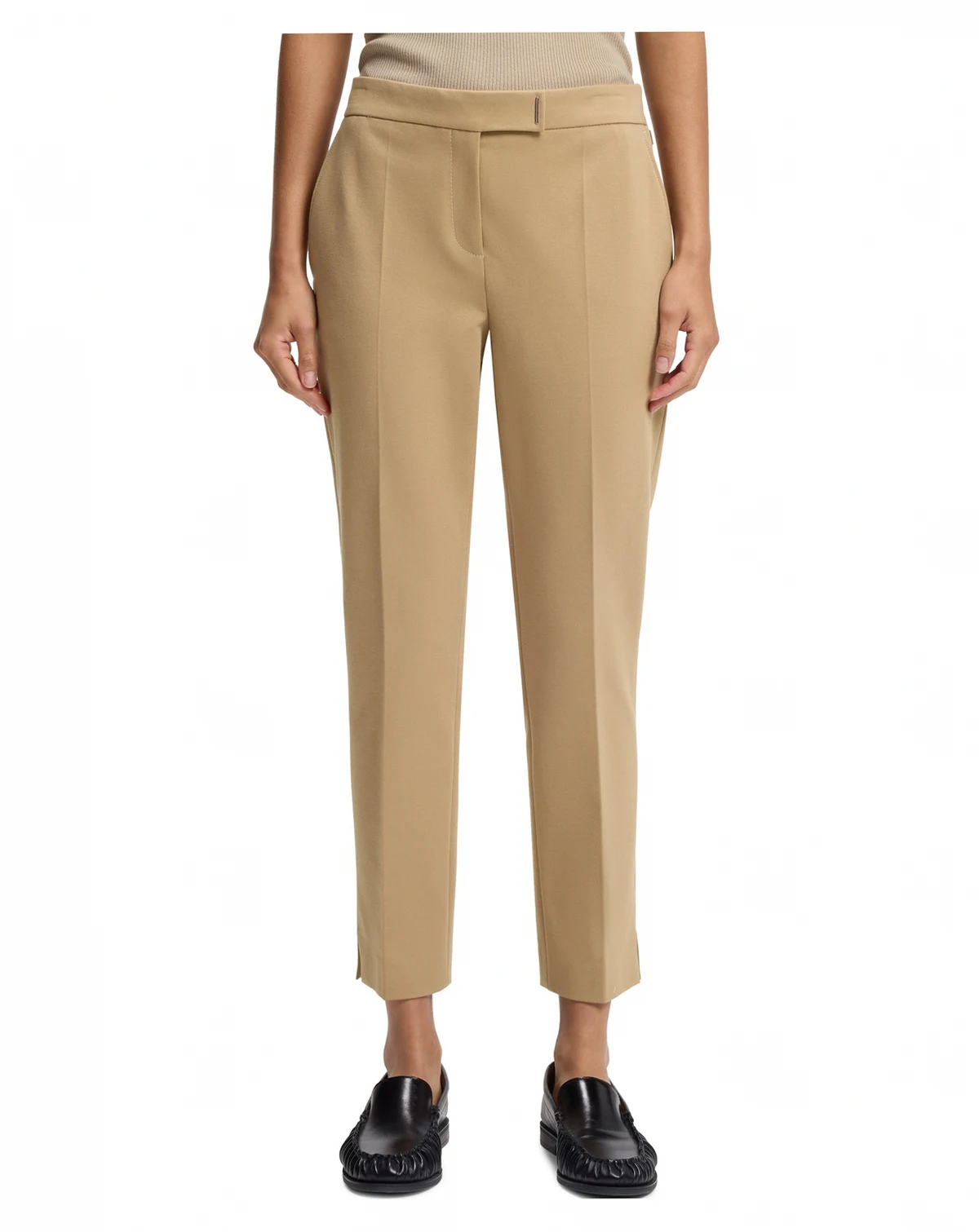 BOSS by Women's Stretch Jersey Slim-Fit Pants