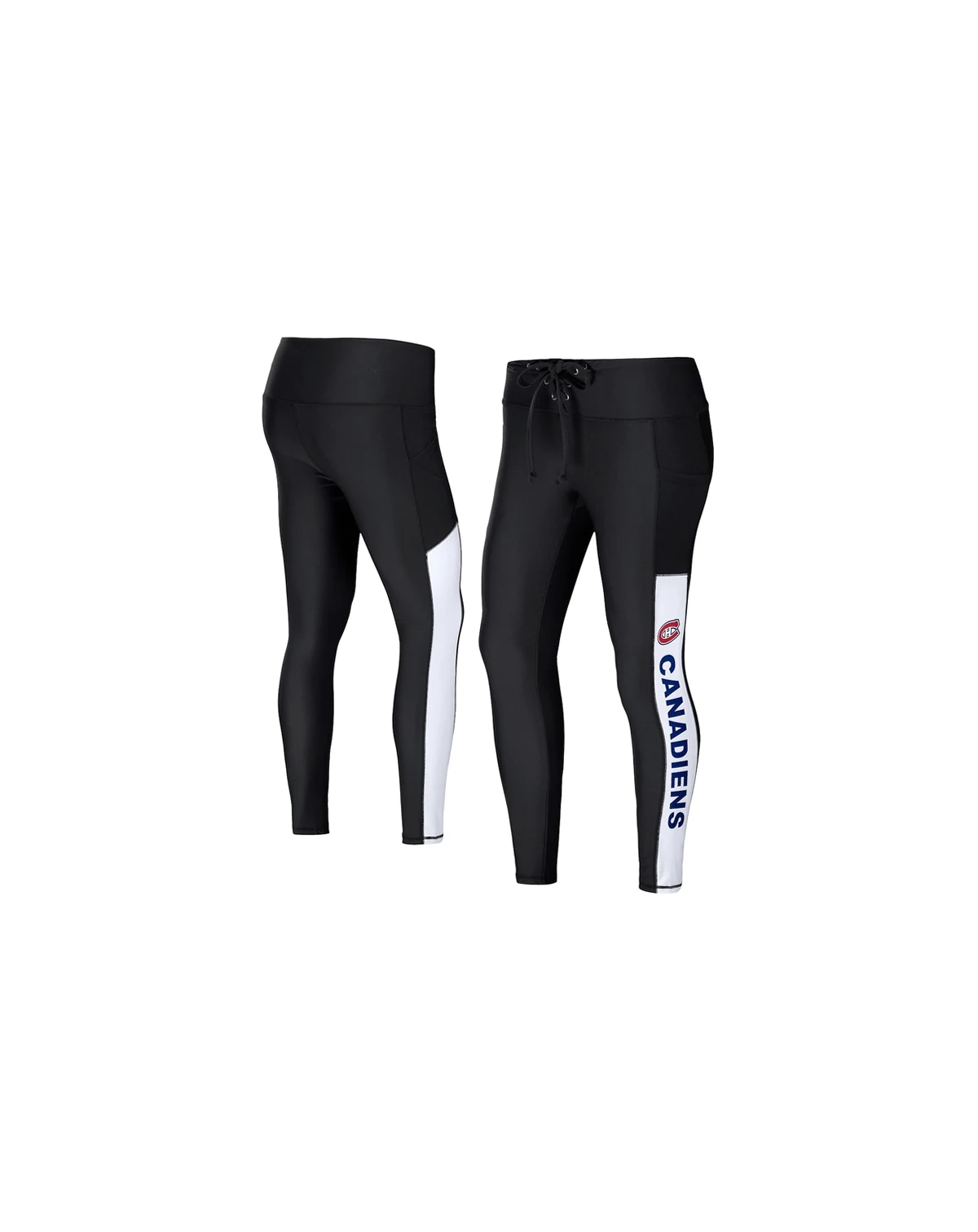 Women's Black Montreal Canadiens Leggings