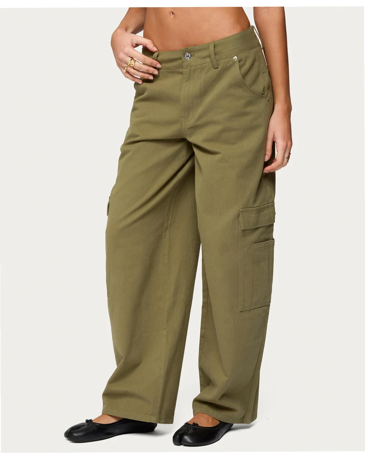 Women's Jadah Low Rise Baggy Cargo Pants