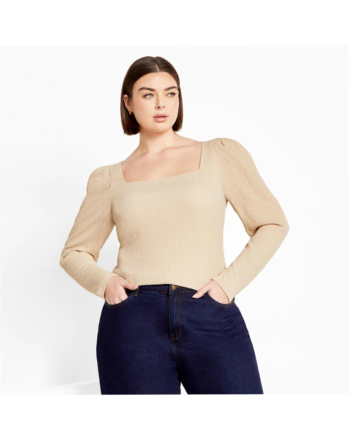 Plus Size Mysteria Top