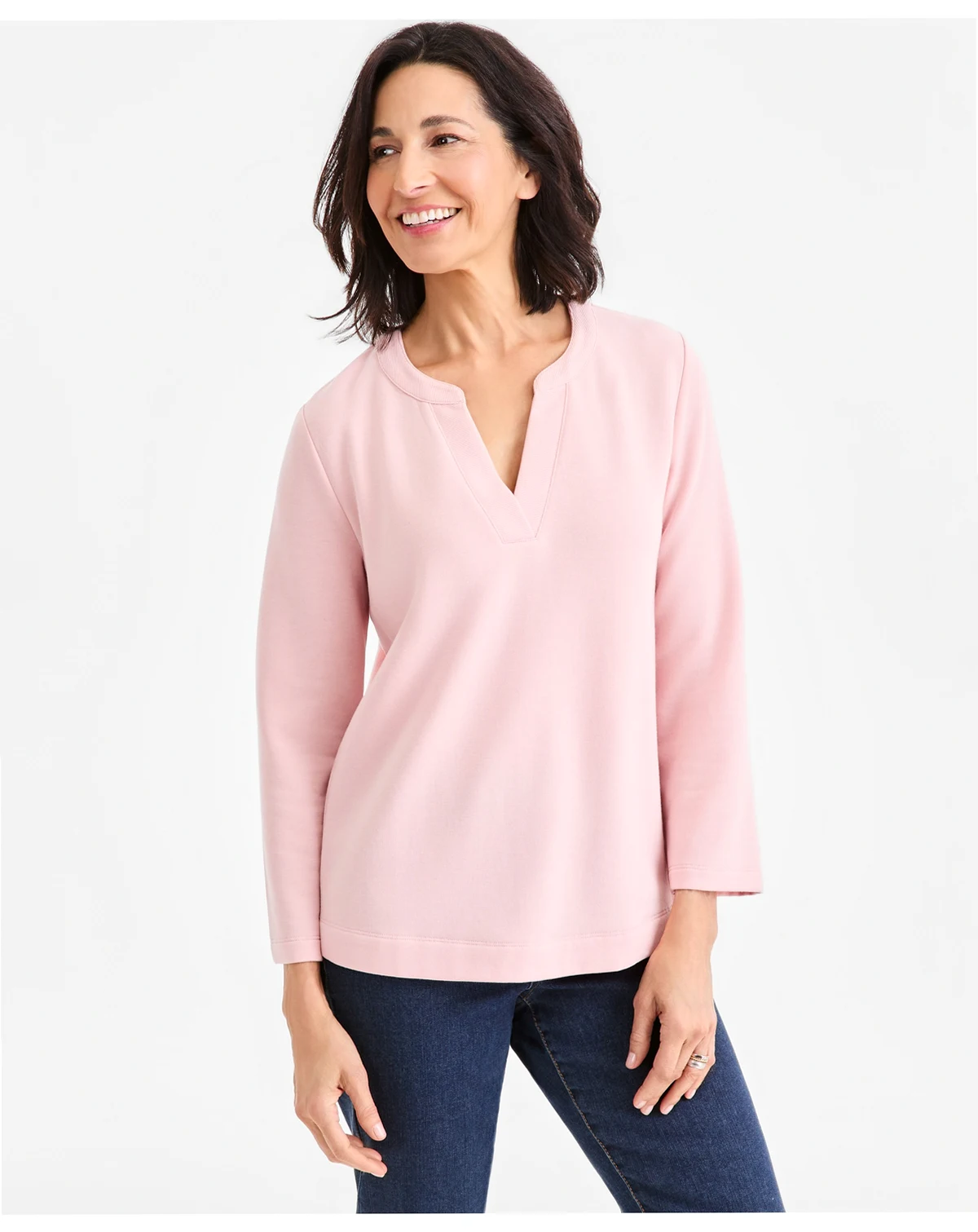Women's Luxsoft Fleece Sweatshirt, Macy's Exclusive