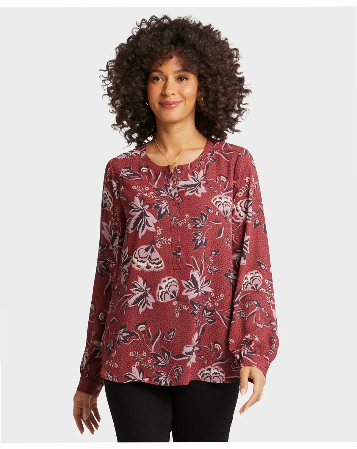 Women's Simone Round Neck Top