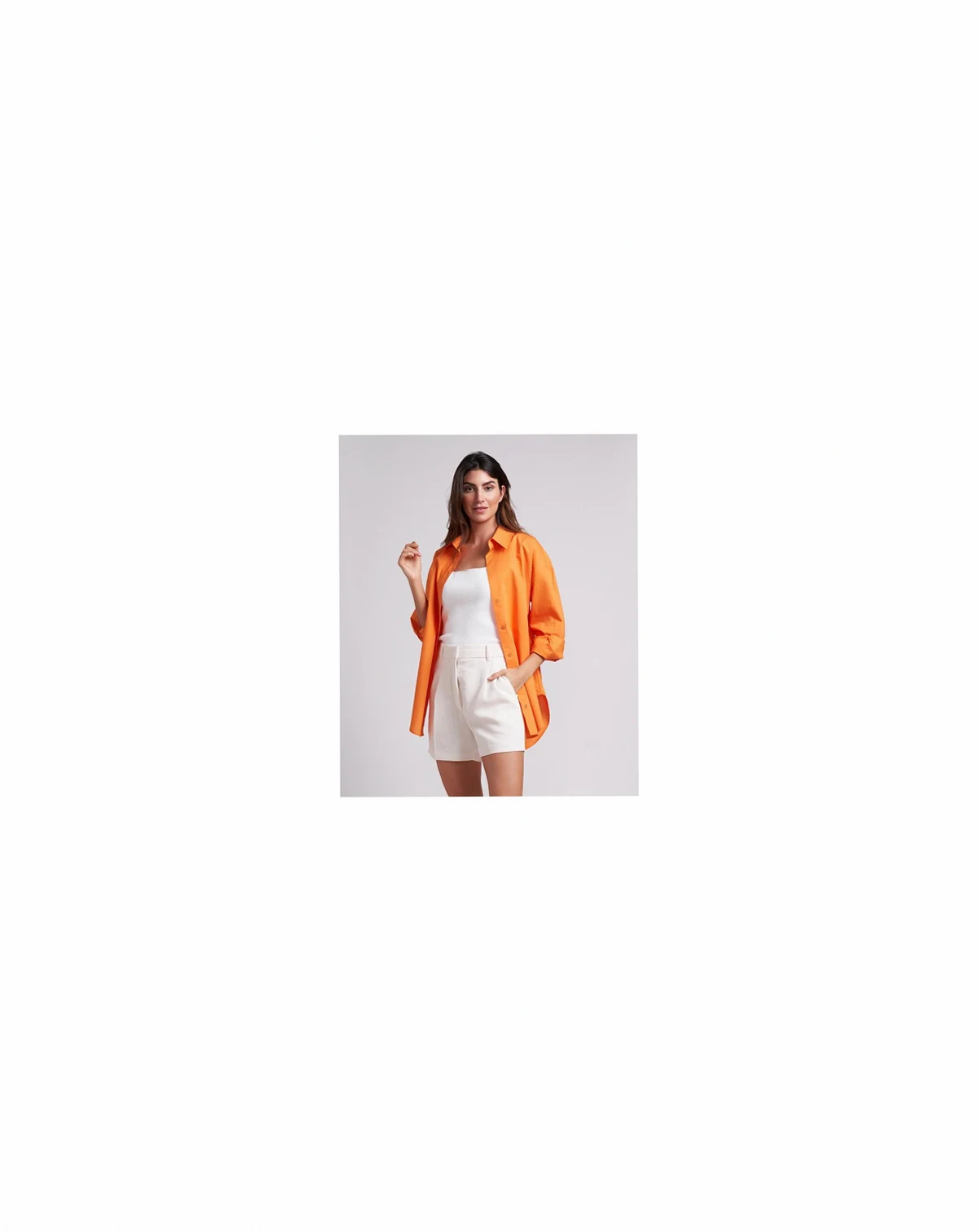 Ryen Oversized Button Front Blouse