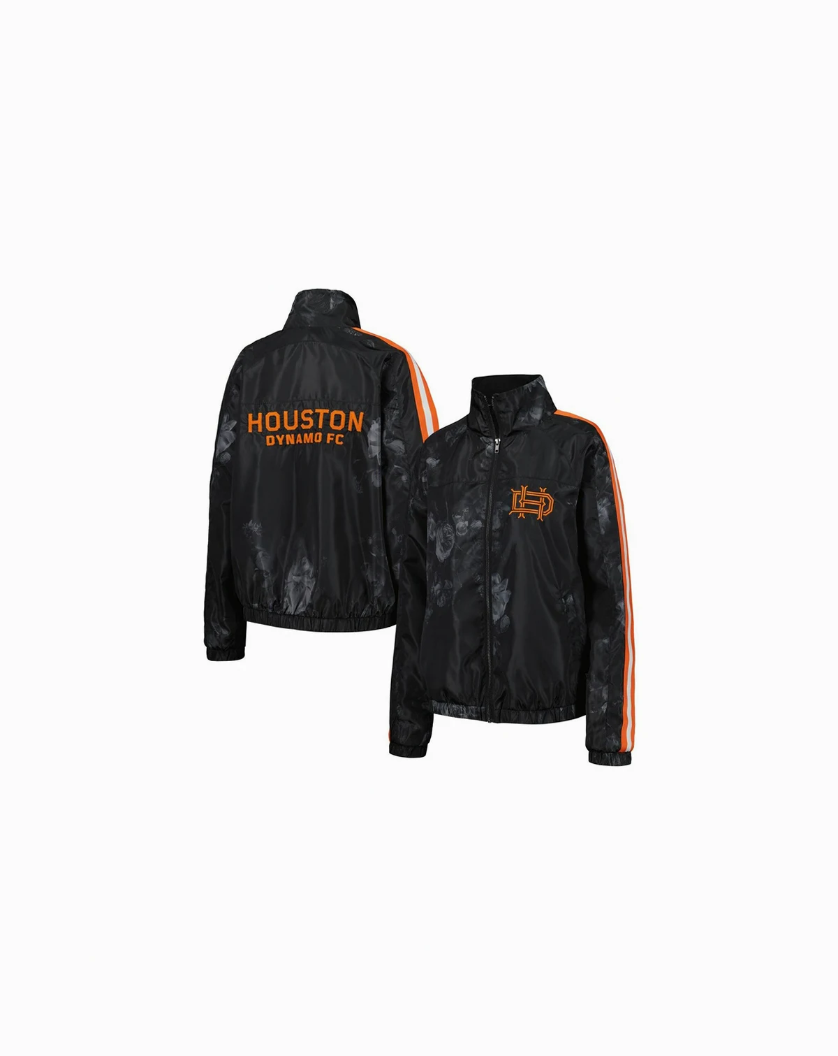 Women's Black Houston Dynamo FC Full-Zip Track Jacket