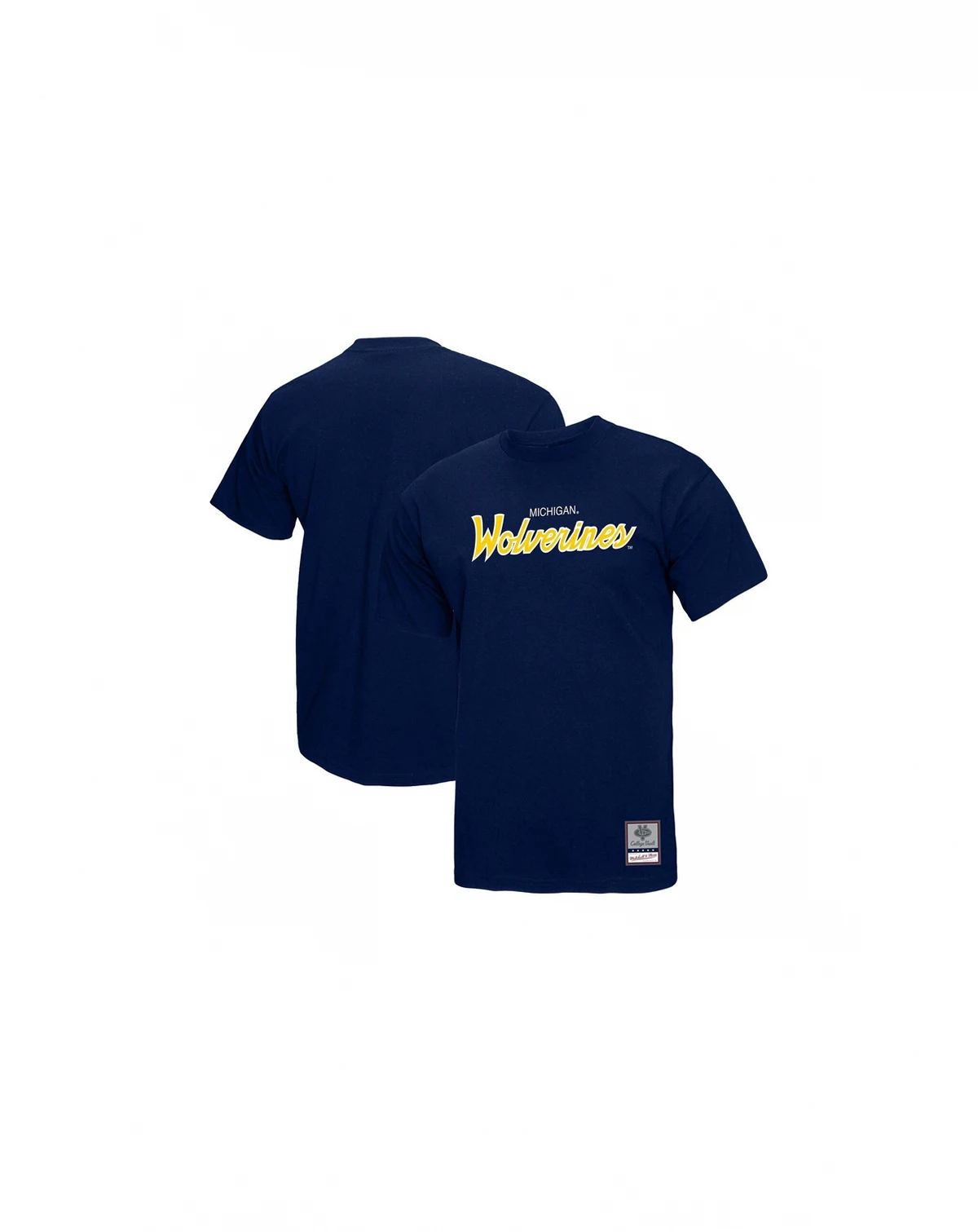Men's Navy Michigan Wolverines Elite Script T-Shirt