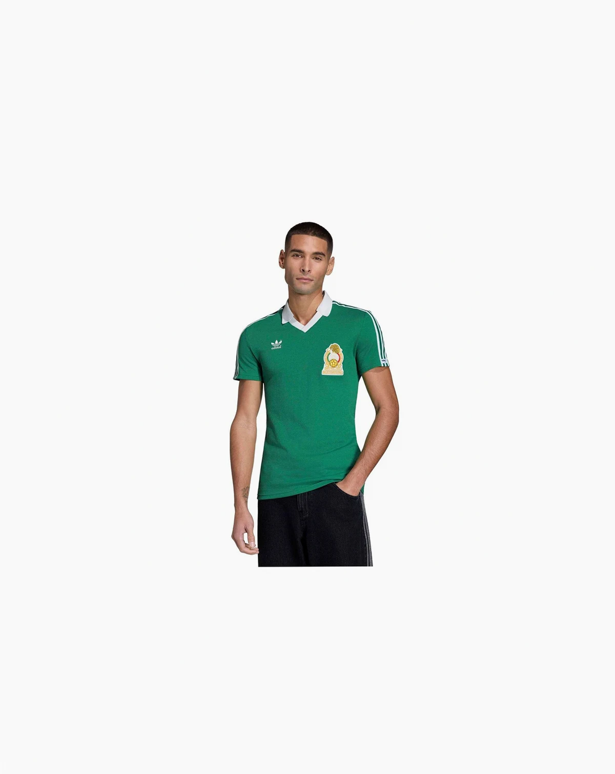 Men's Green Mexico National Team 1986 Bringback Home Jersey