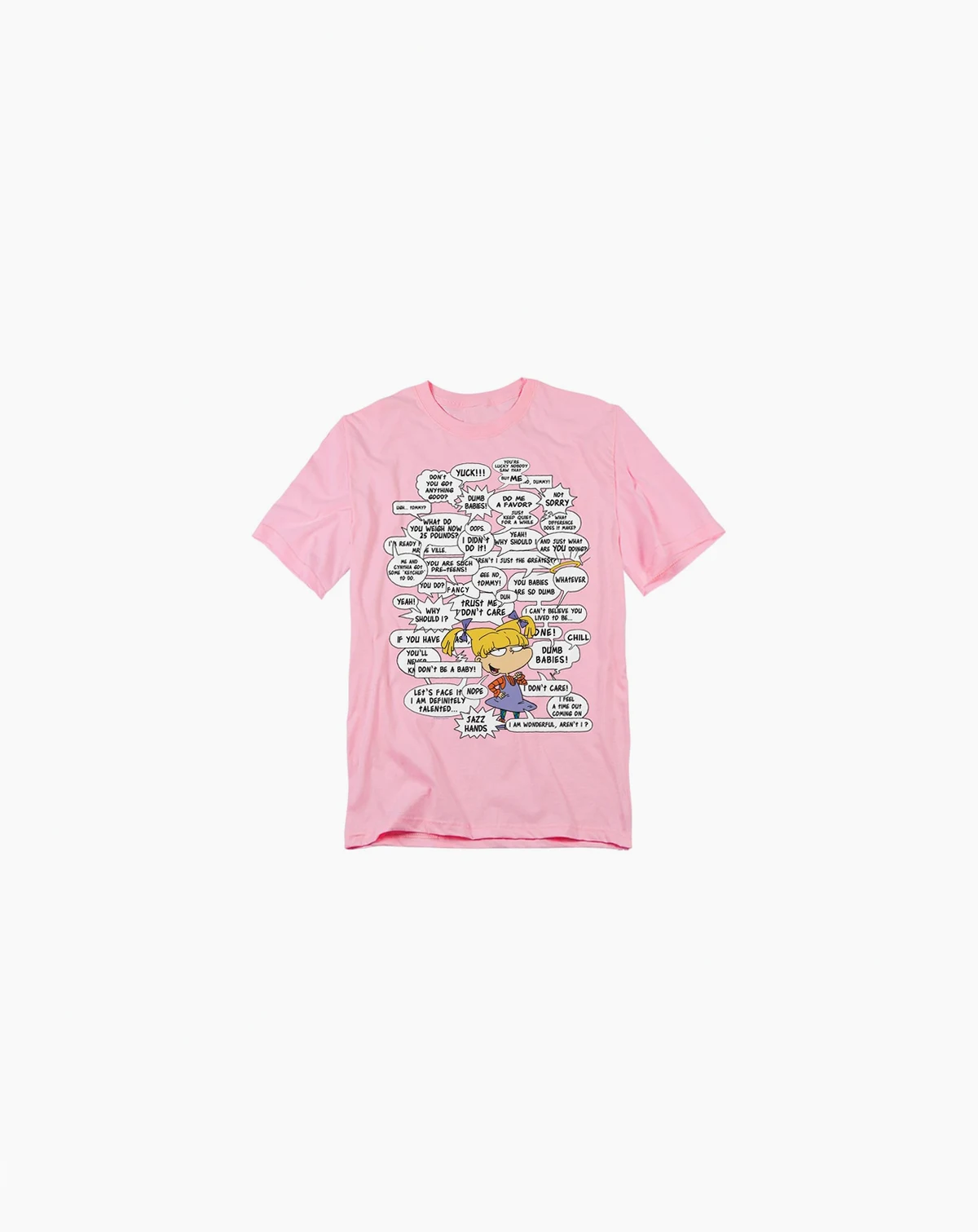 Men's Angelica Famous Quotes Overload T-Shirt