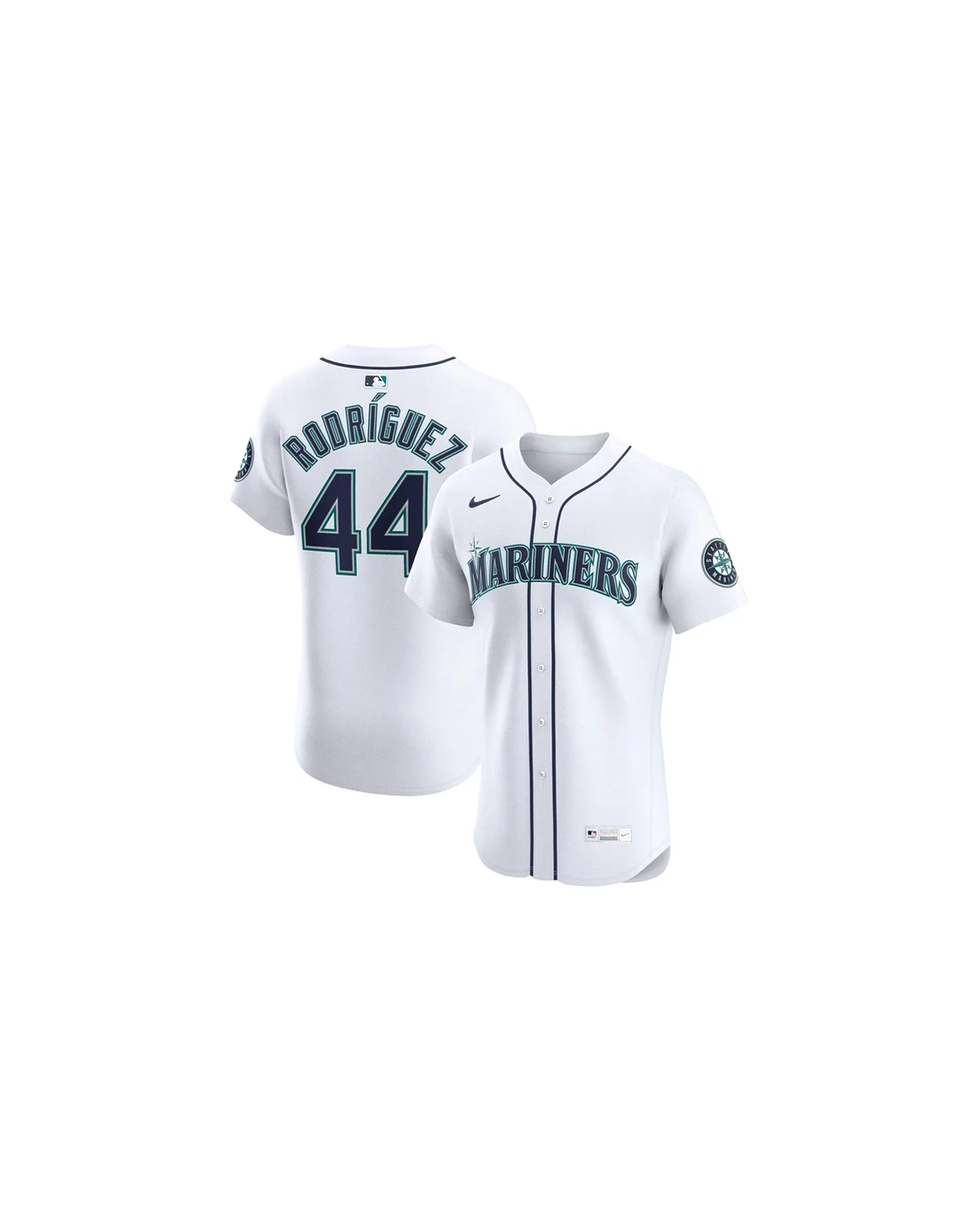 Men's Julio Rodríguez White Seattle Mariners Home Elite Jersey