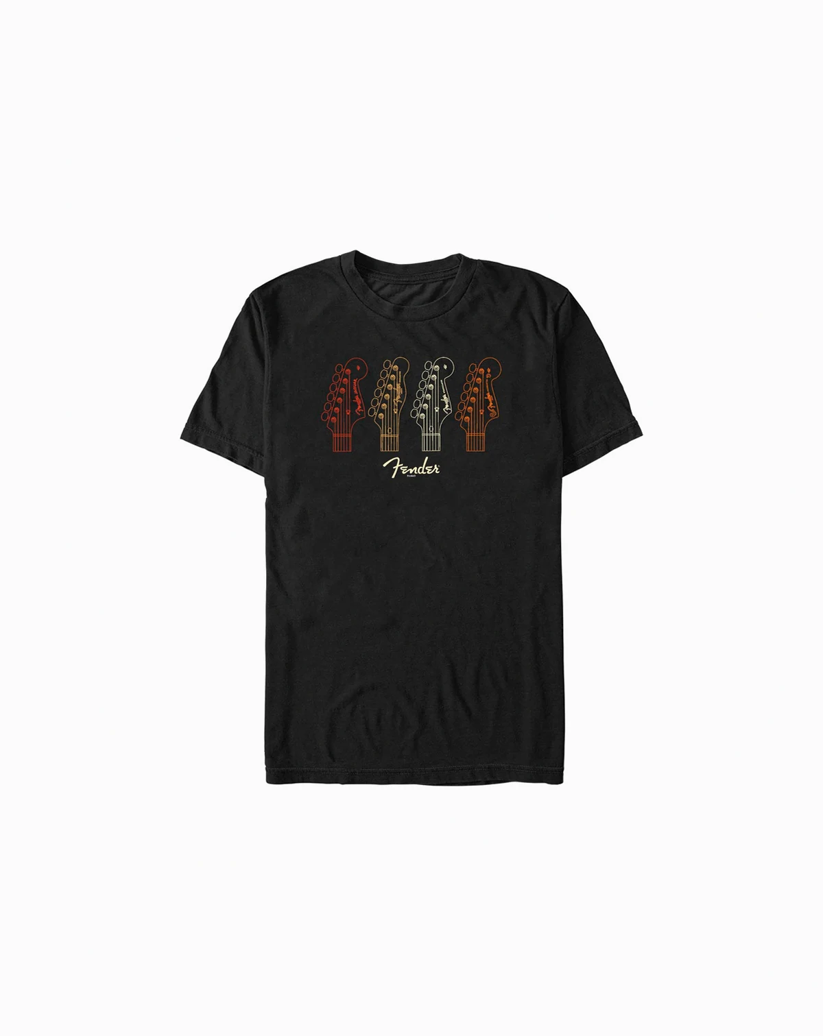 Men's Fender Fall Colored Stocks Short Sleeves T-shirt