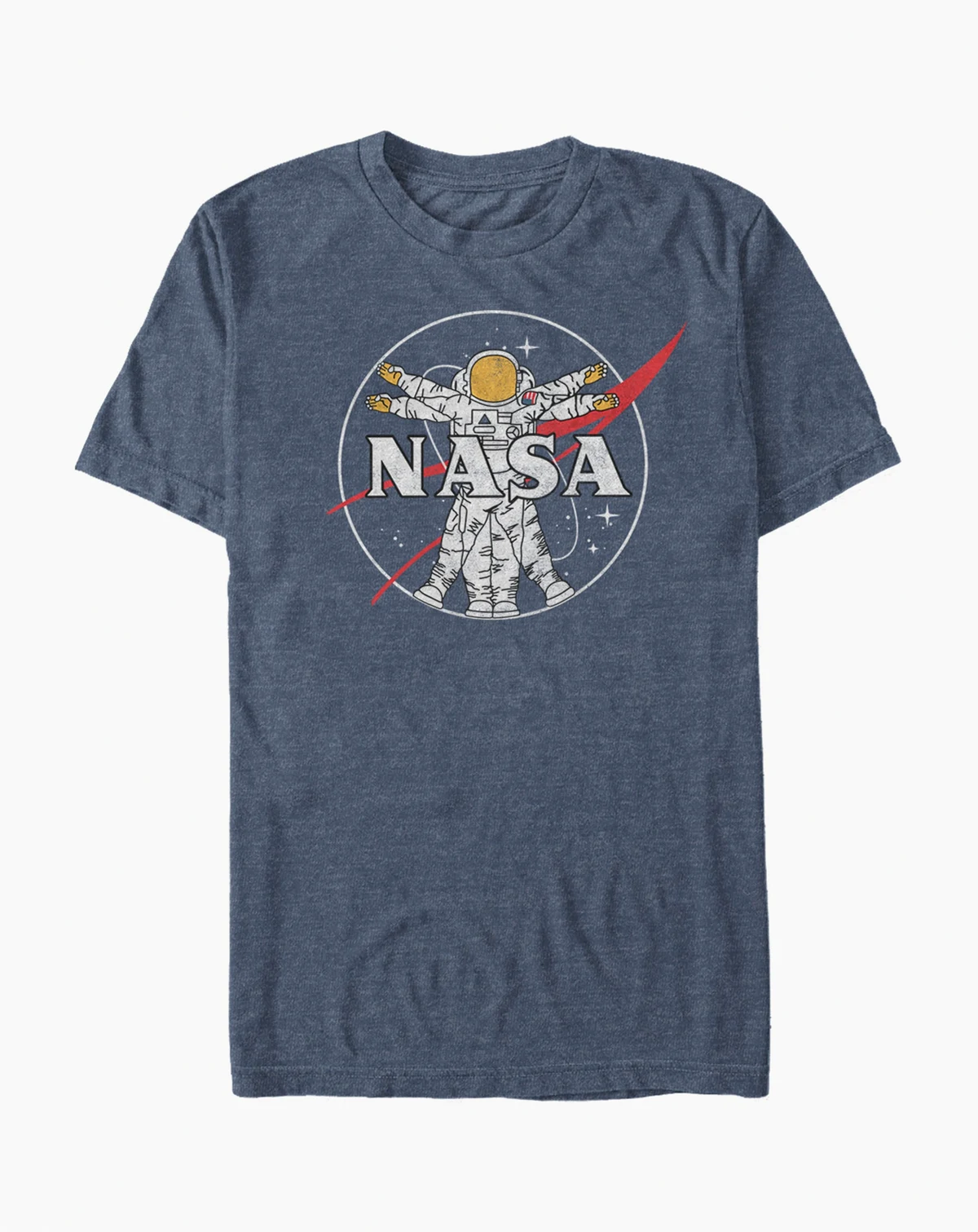 NASA Men's Astronaut Logo Short Sleeve T-Shirt