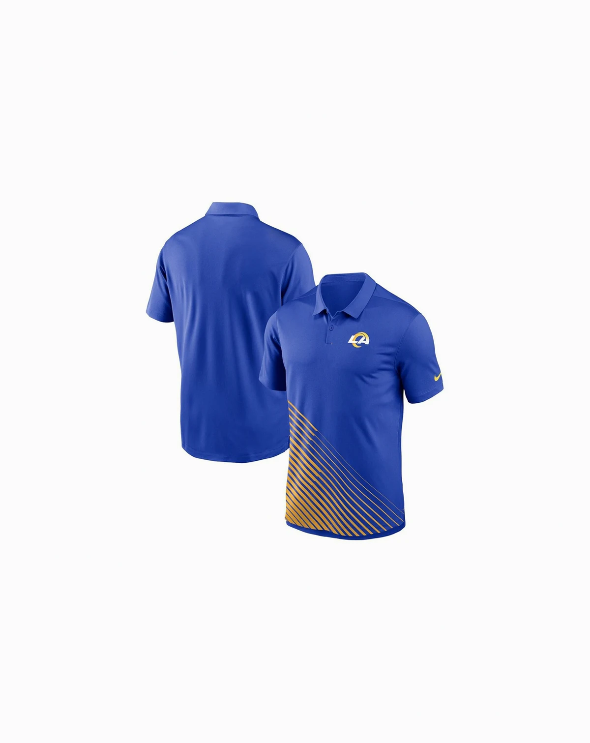 Men's Royal Los Angeles Rams Vapor Performance Polo Shirt