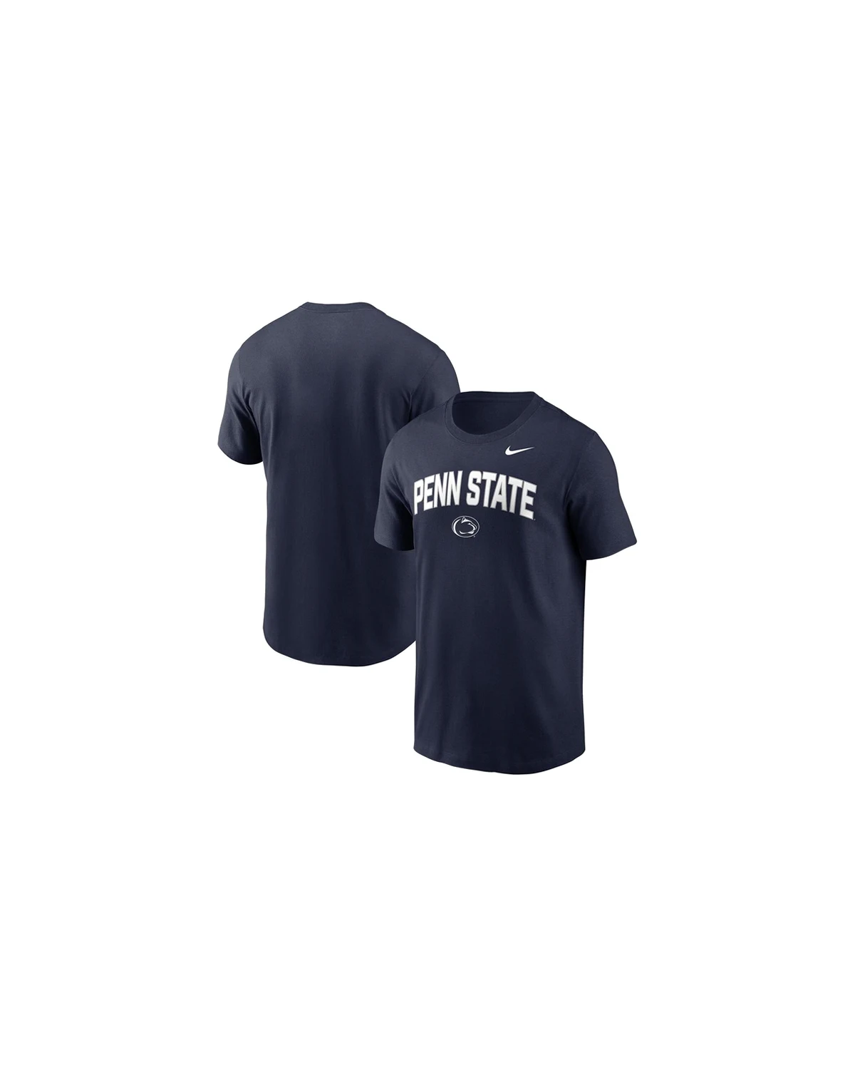 Men's Navy Penn State Nittany Lions Primetime Arch Stack T-Shirt