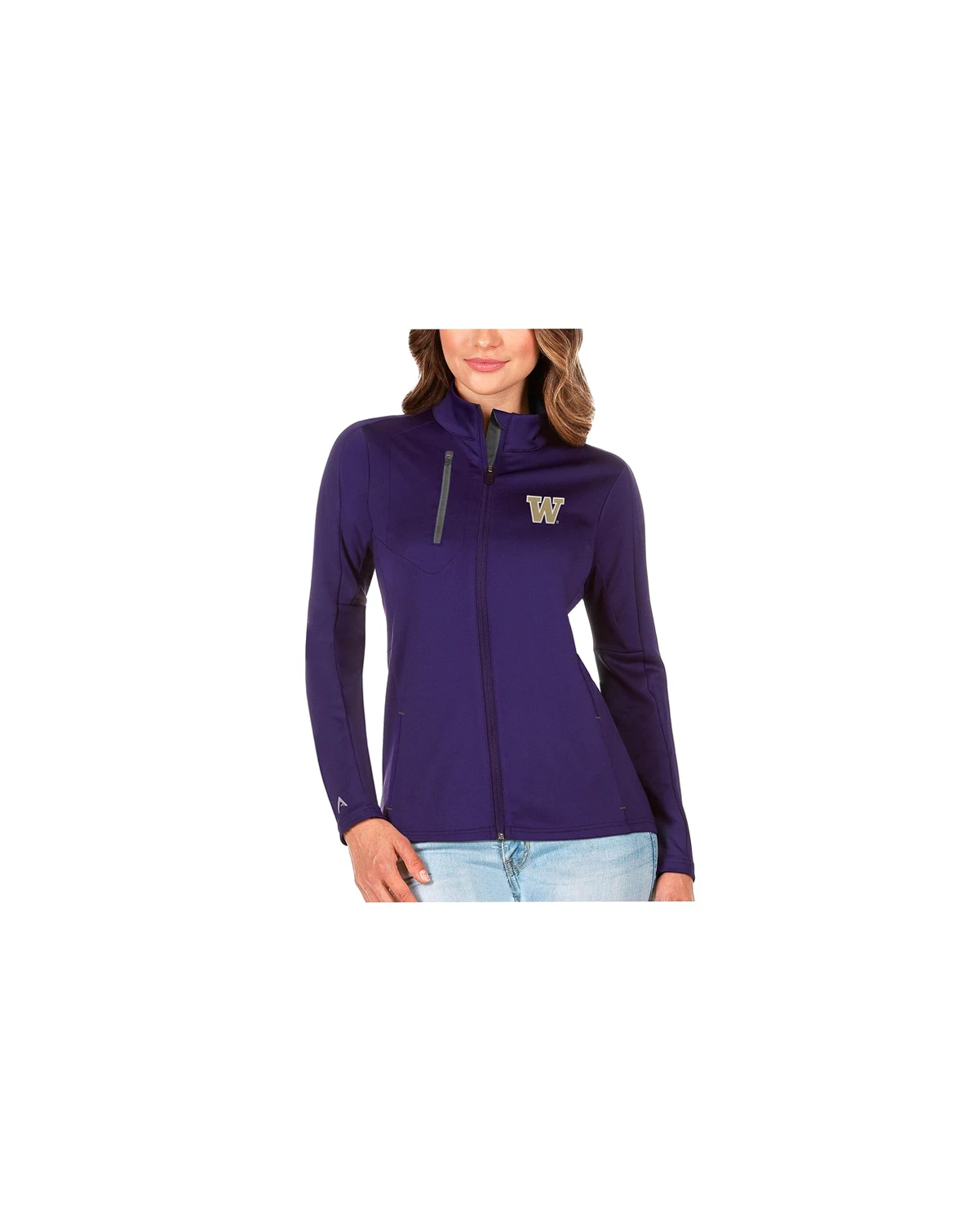 Women's Purple/Graphite Washington Huskies Generation Full-Zip Jacket