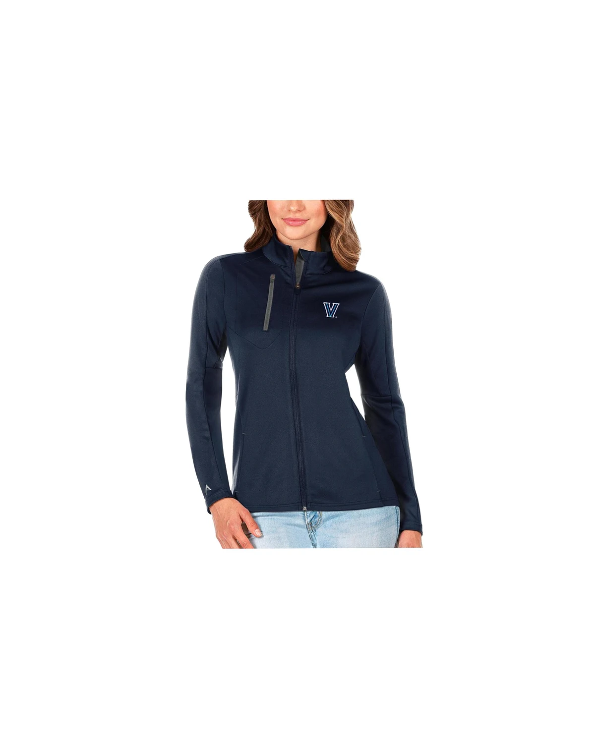 Women's Navy/Graphite Villanova Wildcats Generation Full-Zip Jacket