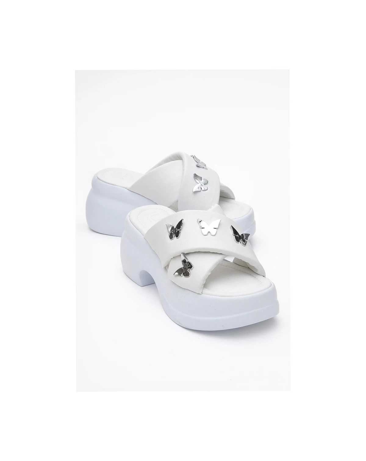 Force Butterfly-Buckle Platform Sandal (Women)