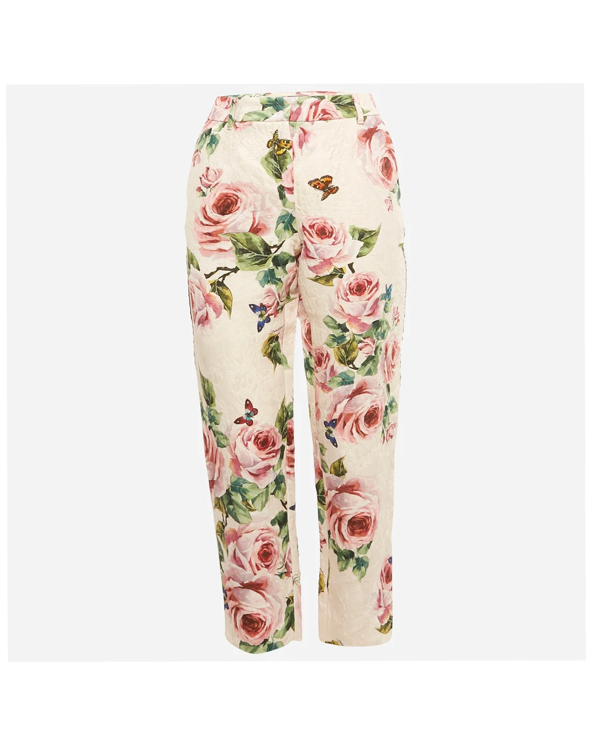Women's Print Jacquard Trousers