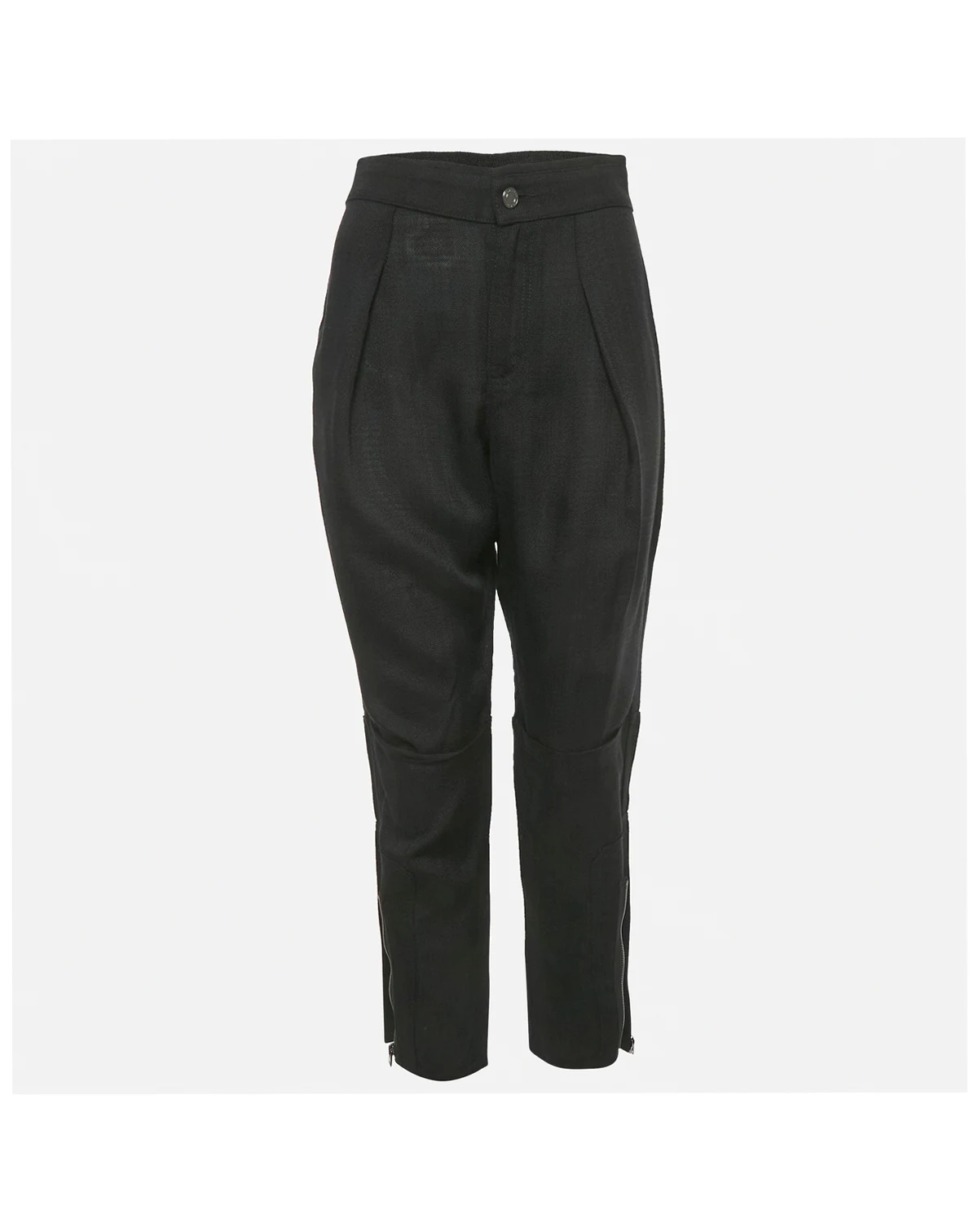 Women's Black Knit Balloon Pants
