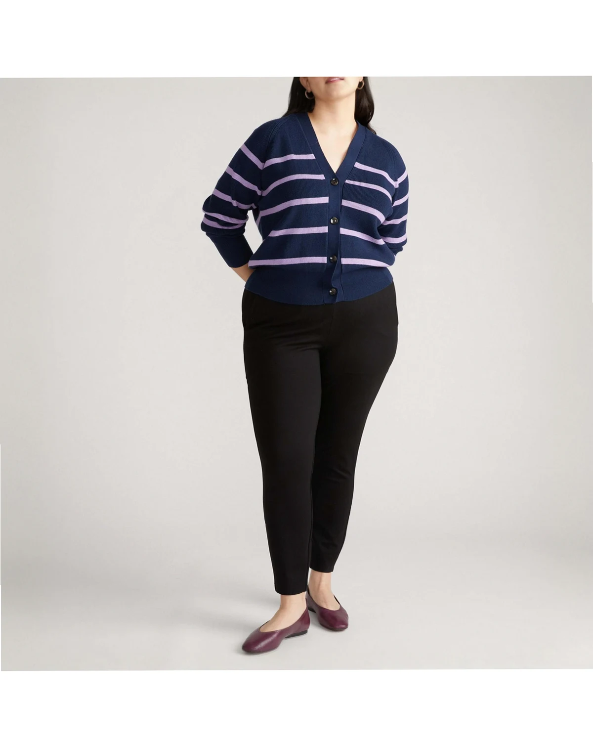 Women's Plus Size Minimalist Moro Pocket Signature Ponte Pants