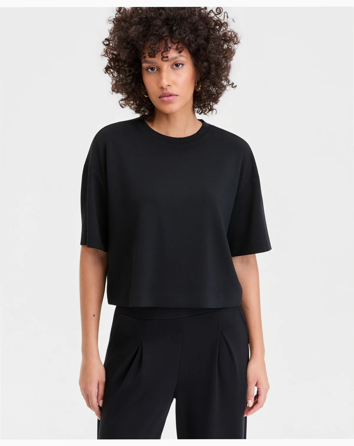 Women's Short Sleeve Crewneck T-Shirt, Macy's Exclusive