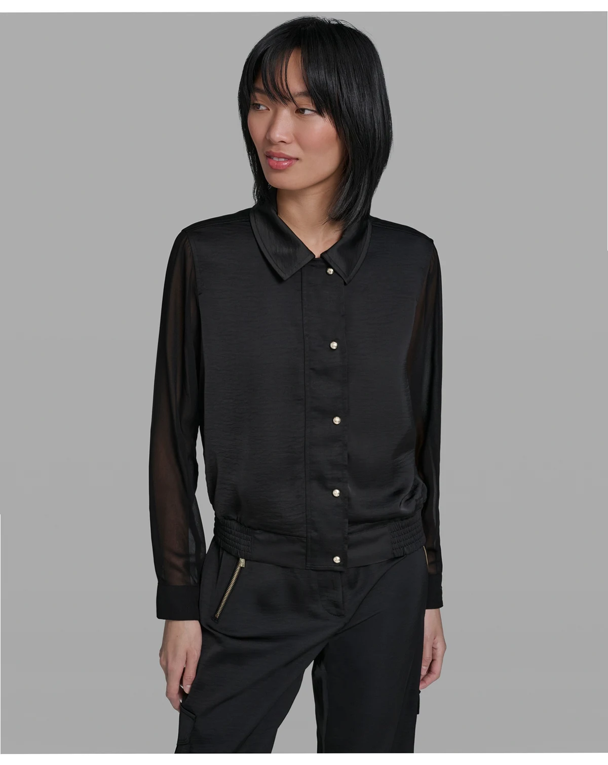 Women's Collared Shacket