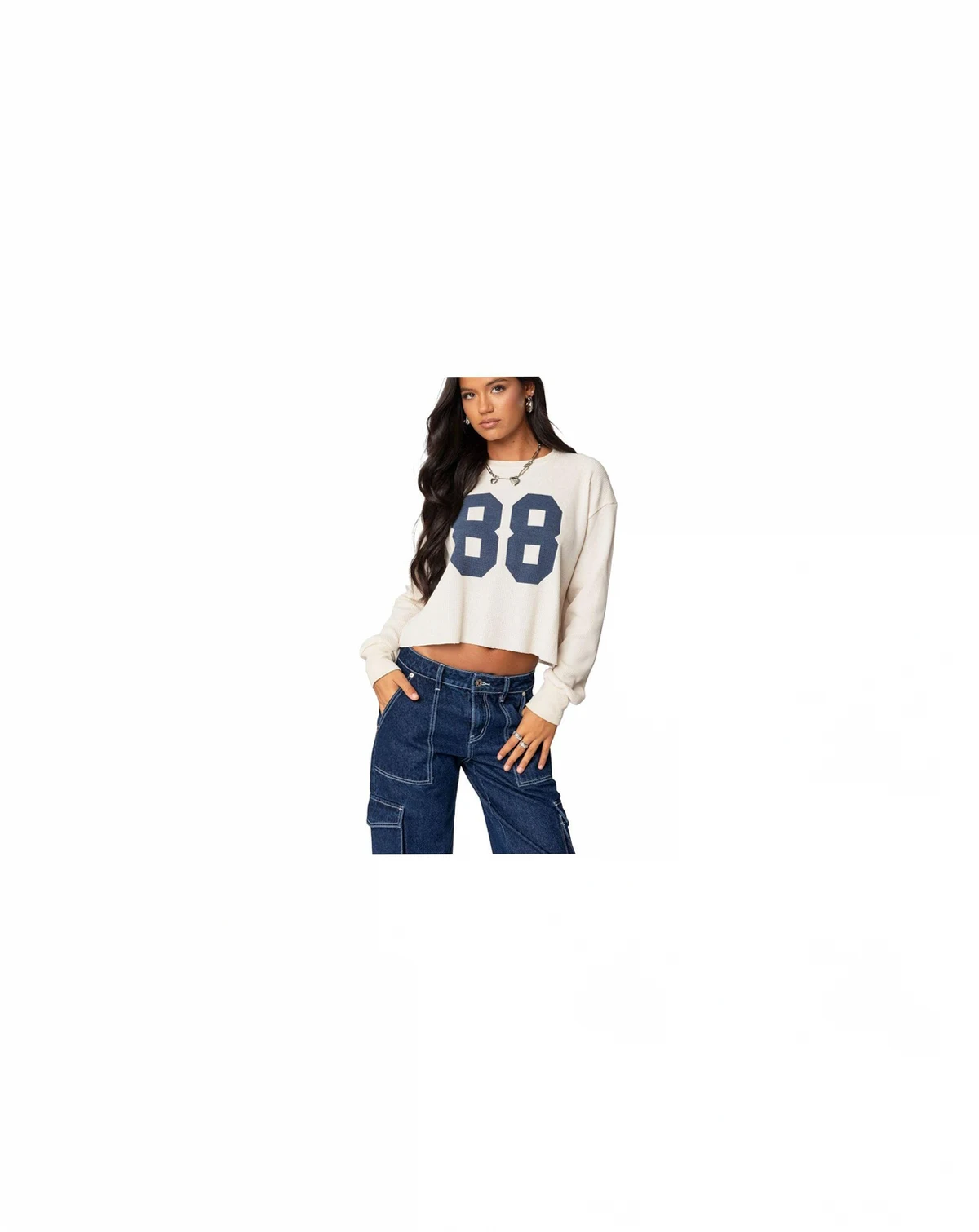 Womens 88 Waffle Long Sleeve T Shirt