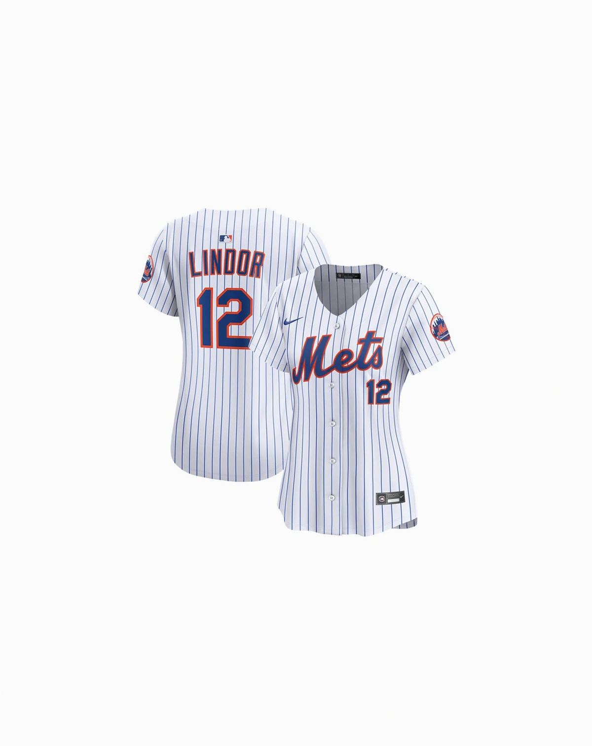 Women's Francisco Lindor White New York Mets Home Limited Jersey