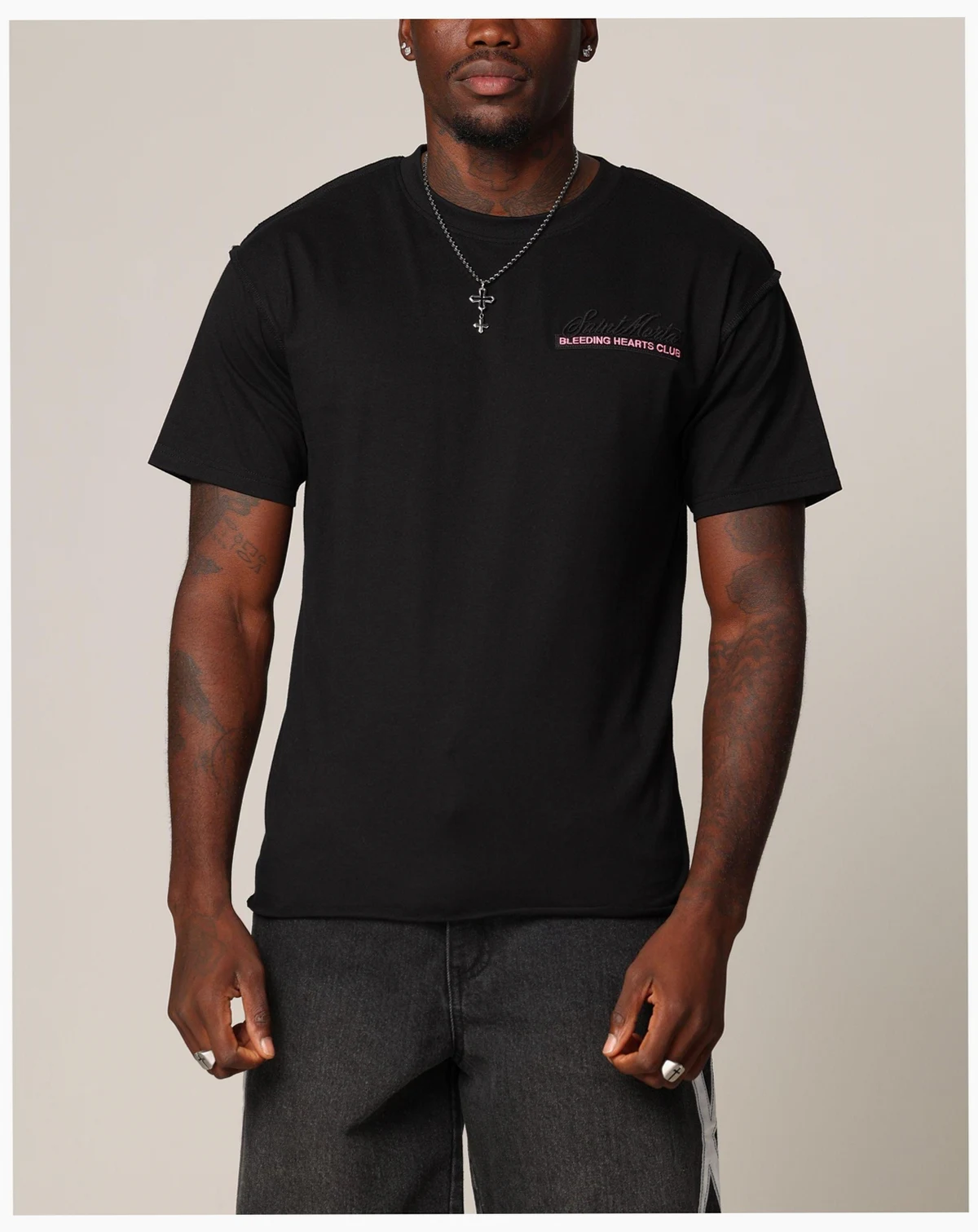 Men's Bleeding Hearts Club Cut T-Shirt