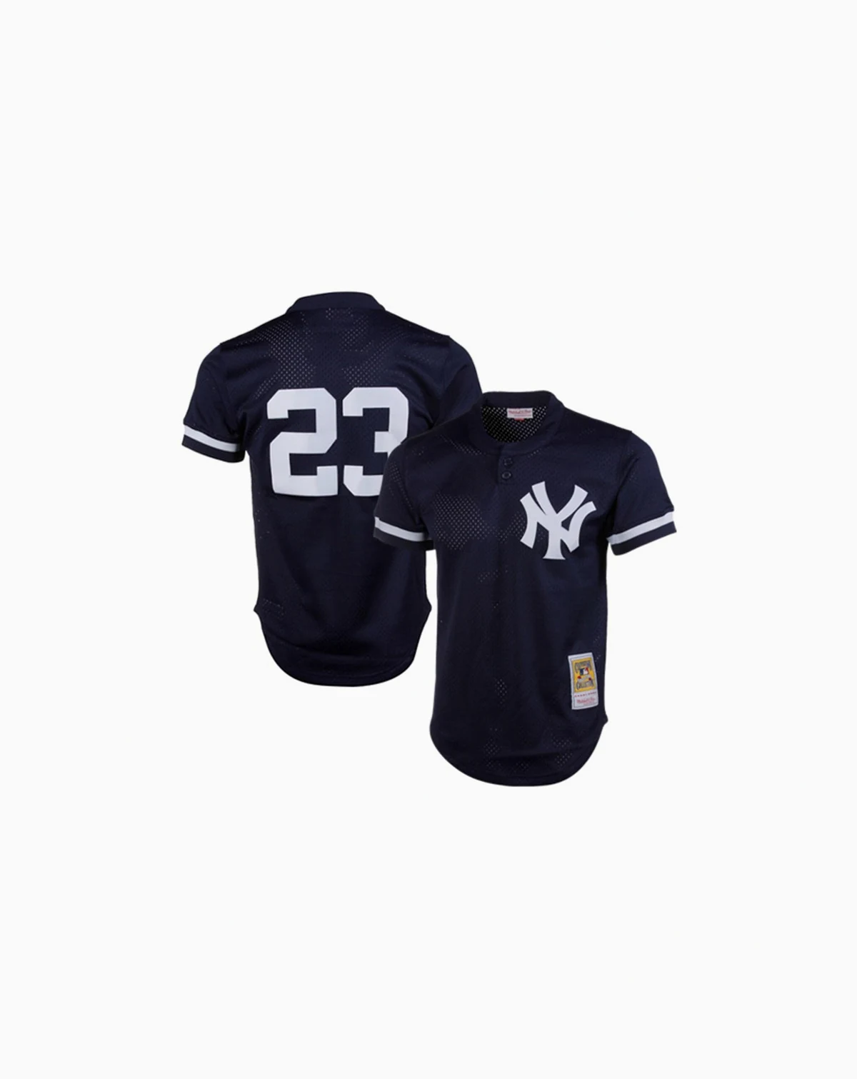 Men's Don Mattingly Navy New York Yankees 1995 Authentic Cooperstown Collection Mesh Batting Practice Jersey