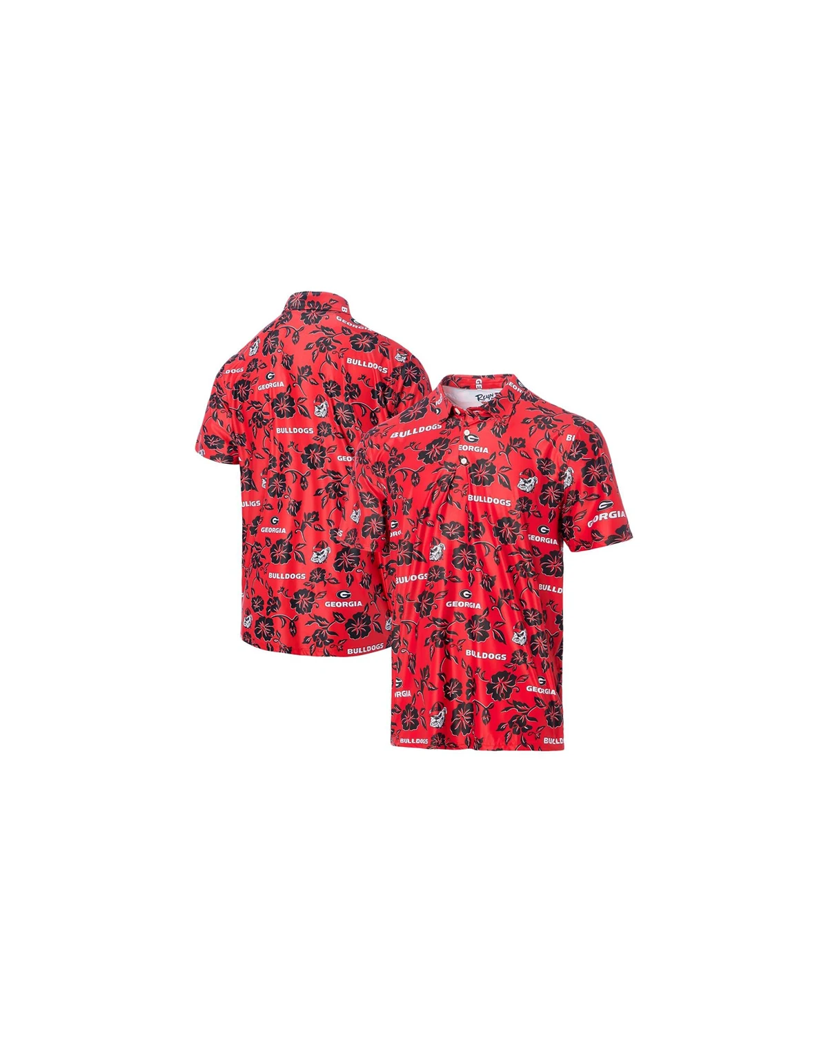 Men's Red Georgia Bulldogs Performance Polo Shirt