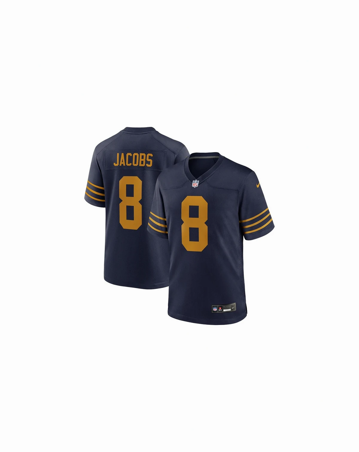 Men's Josh Jacobs Navy Green Bay Packers The 1923 Classic Game Jersey