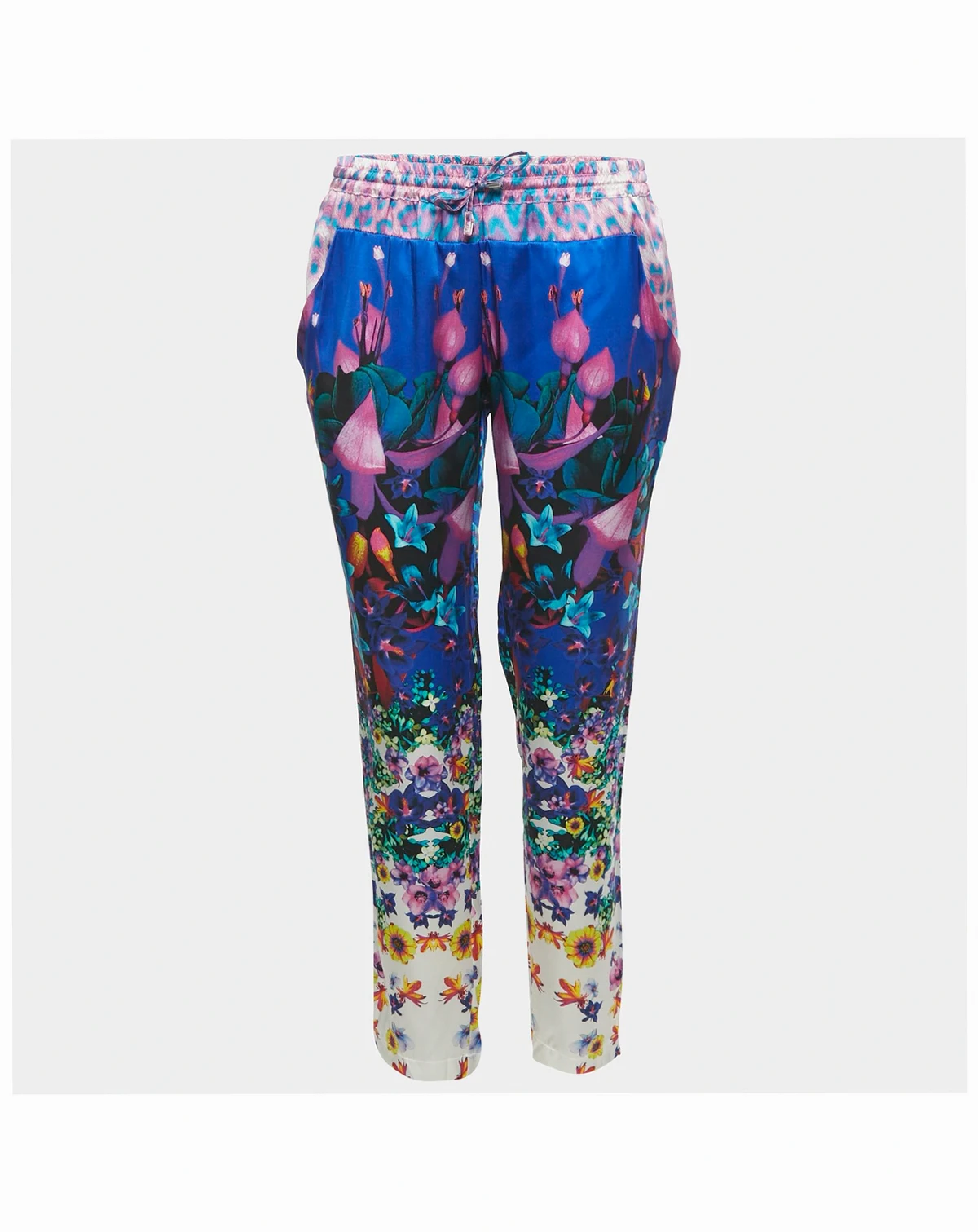 Women's Floral Print Stain Trousers