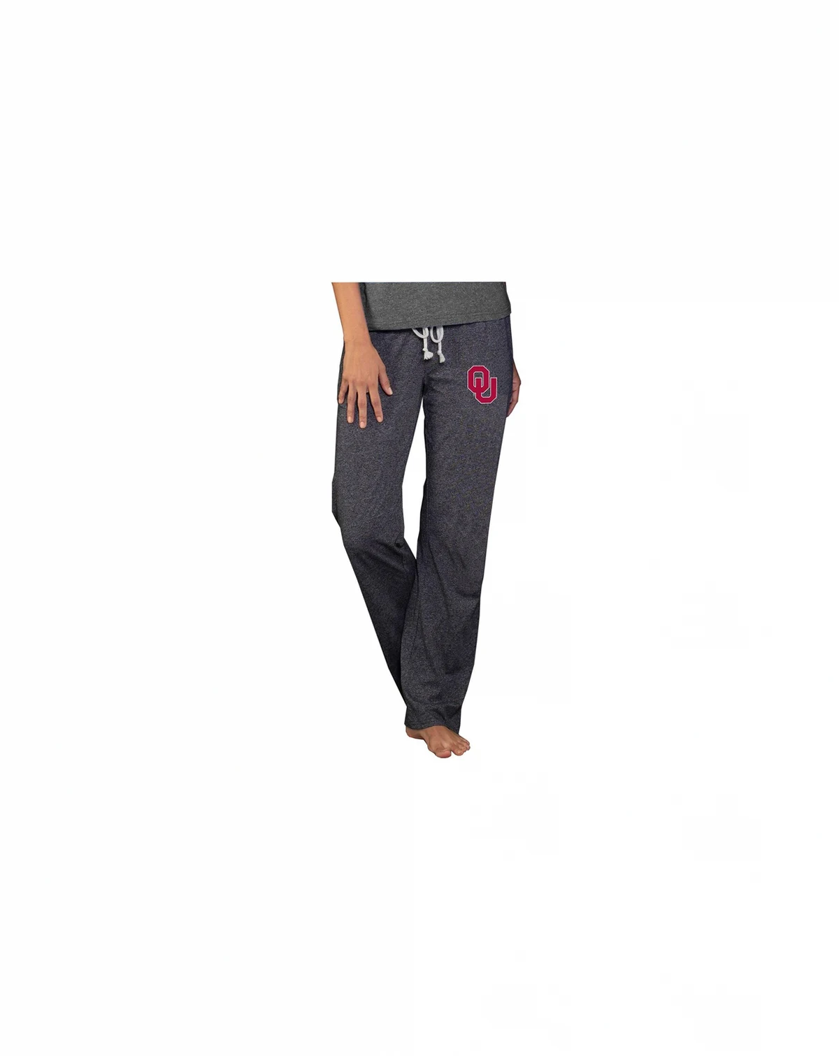 Women's Charcoal Oklahoma Sooners Quest Knit Lightweight Pants
