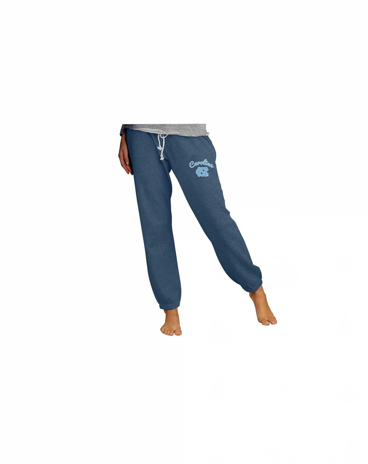 Women's Navy North Carolina Tar Heels Mainstream Knit Jogger Pants