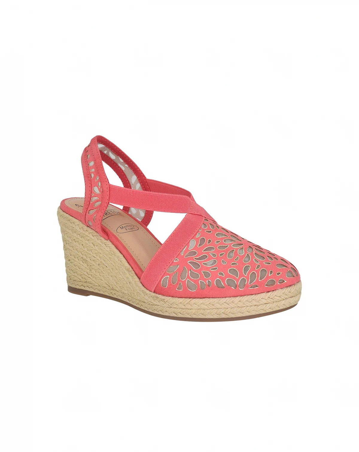 Women's Tuccia Laser Cut Platform Wedge Sandals