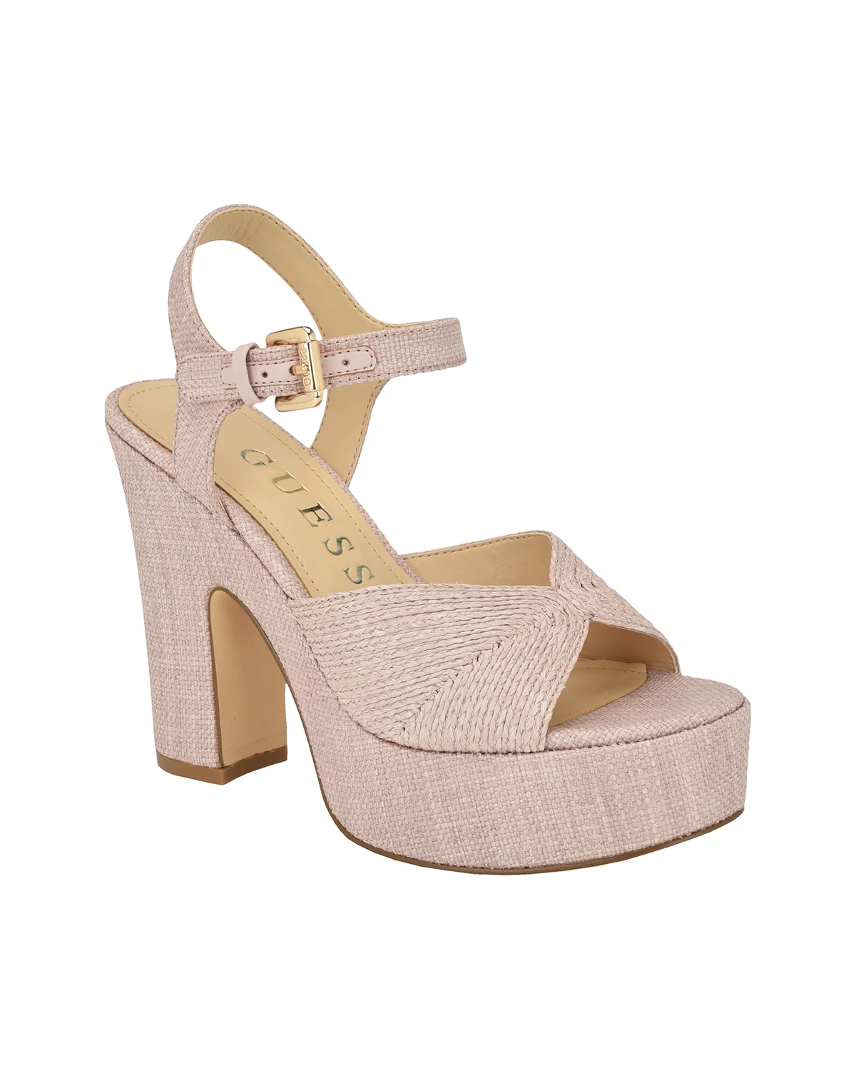 Women's Saylin Woven Block Heel Platform Sandals