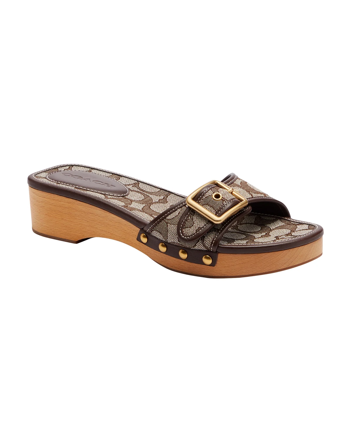 Women's Margot Signature Jacquard Wooden Sandal