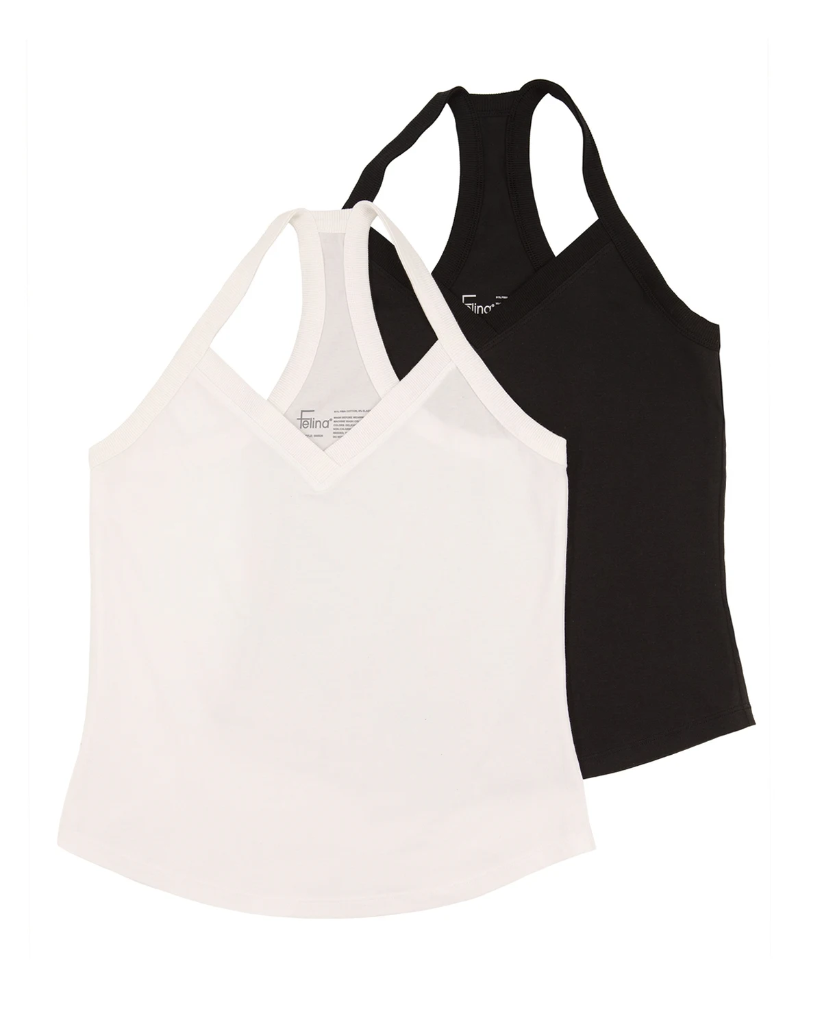 Women's 2-Pack Pima Cotton Racerback Tank