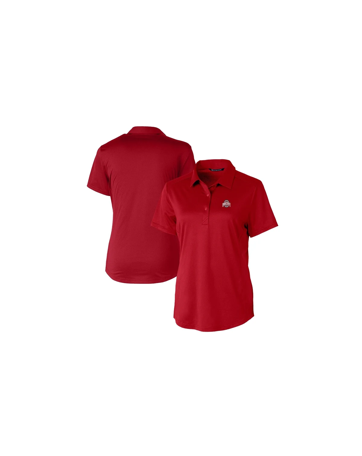 Women's Ohio State Buckeyes Prospect Textured Stretch Polo