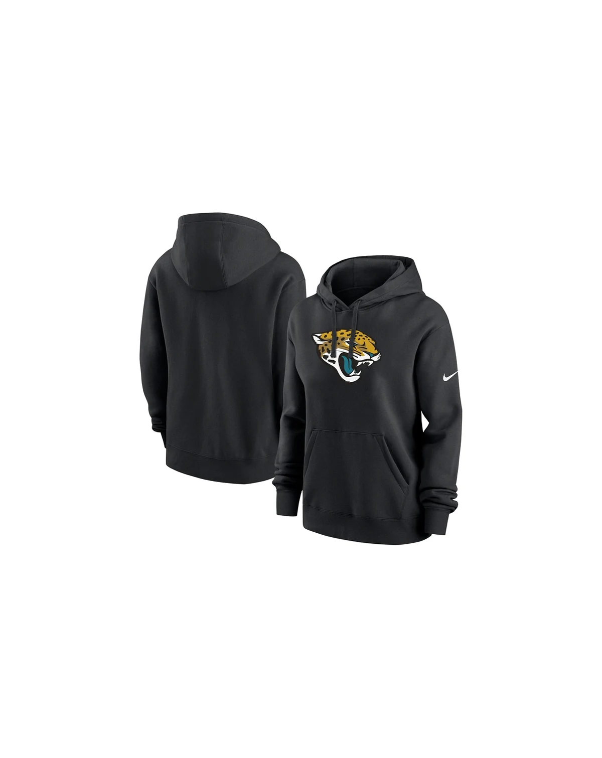 Women's Black Jacksonville Jaguars Club Fleece Pullover Hoodie