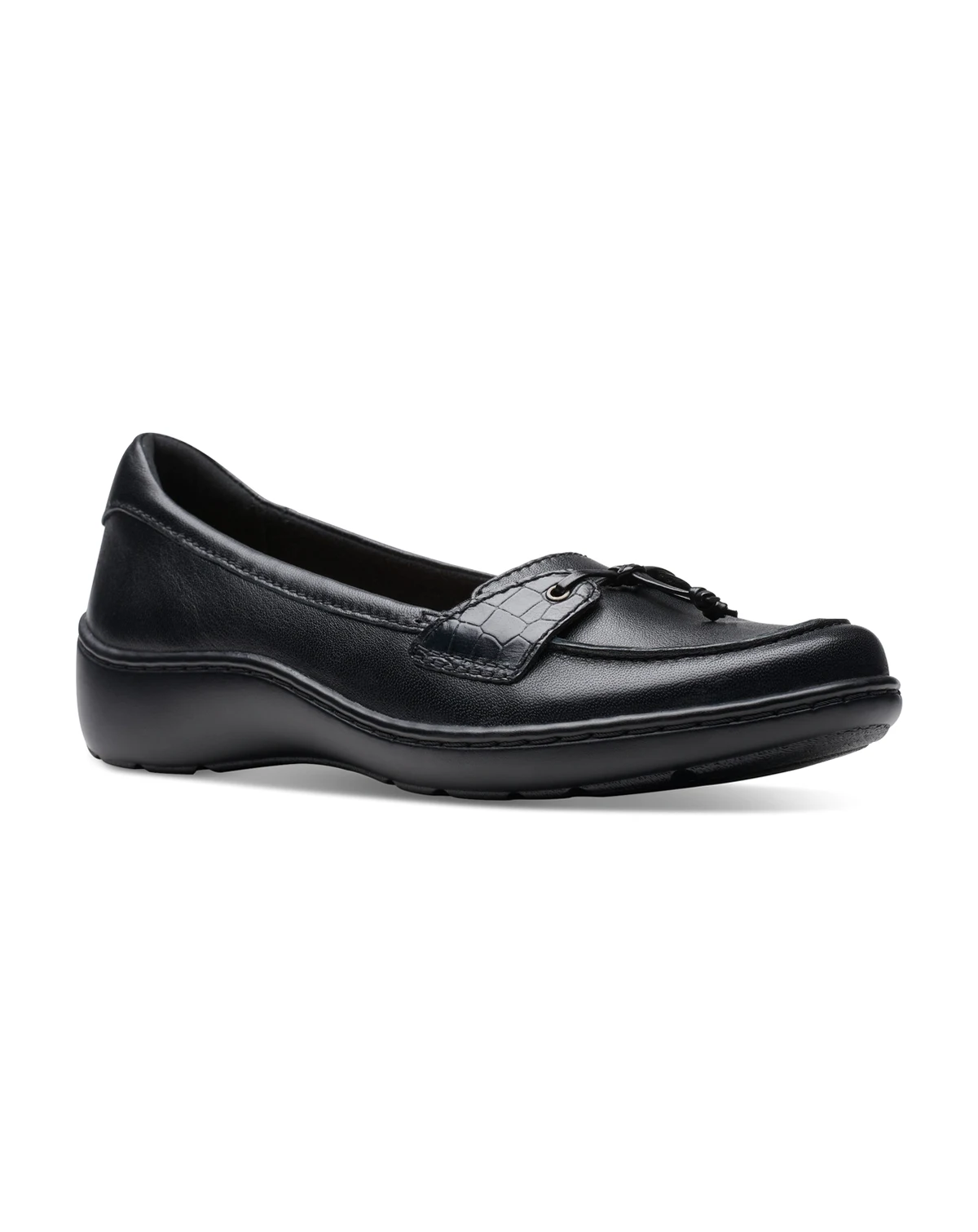 Women's Cora Haley Mixed-Texture Tie-Top Loafers