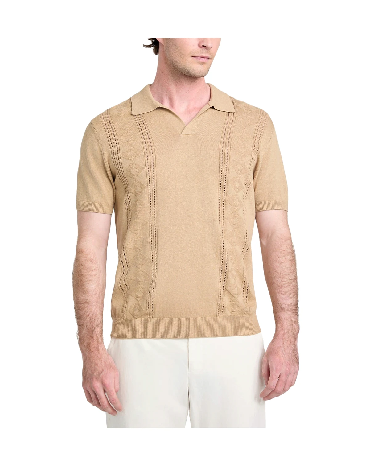 Men's Relaxed-Fit Bryant Pointelle Shirt