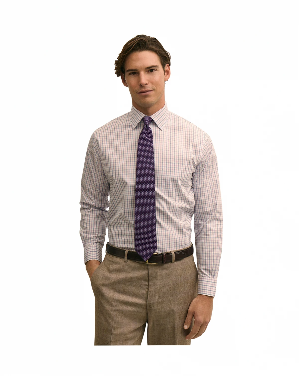 Men's Regular-Fit Dress Shirt