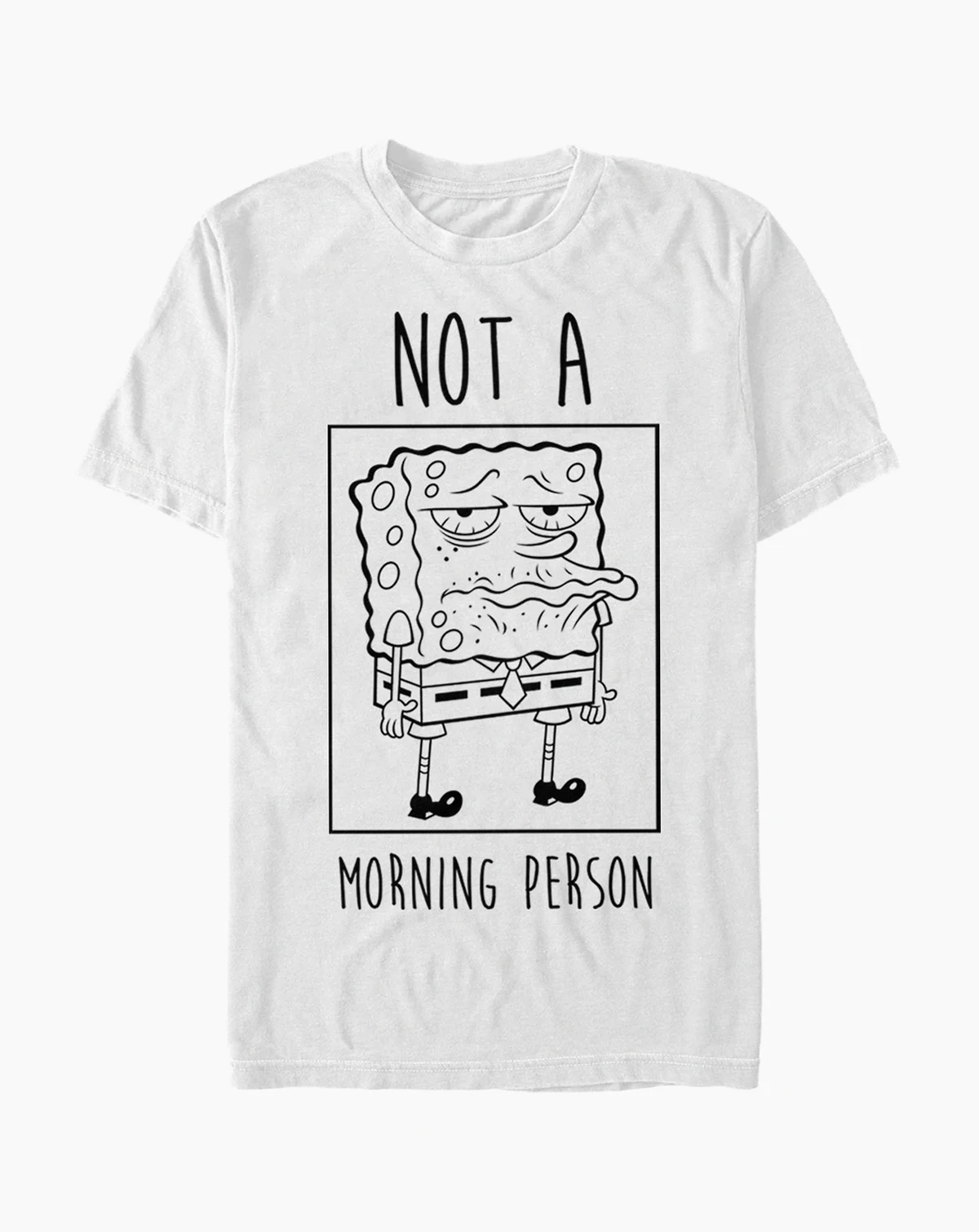 Men's Not A Morning Person Short Sleeve Crew T-shirt