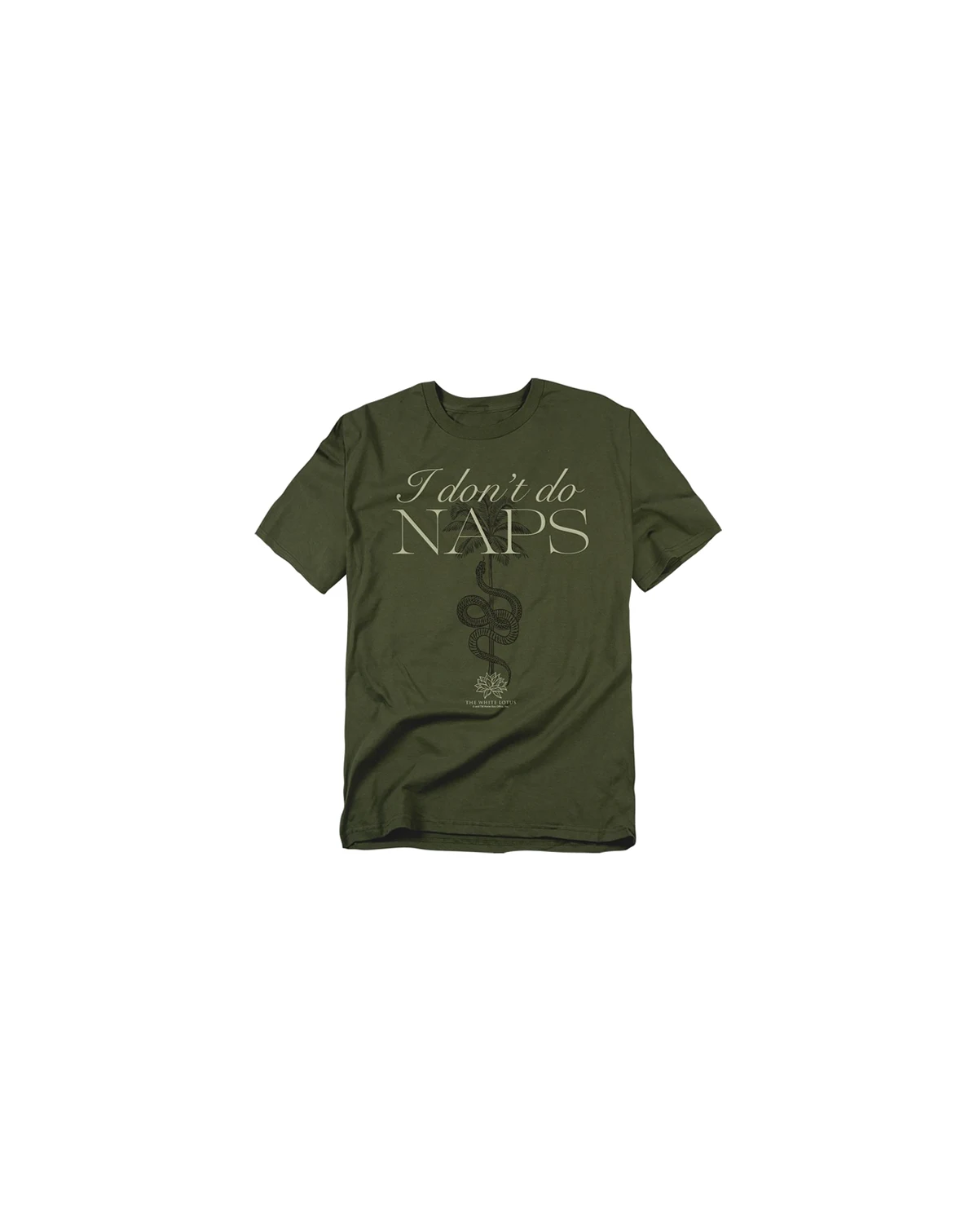 The White Lotus Men's White Lotus I Don't Do Naps T-Shirt