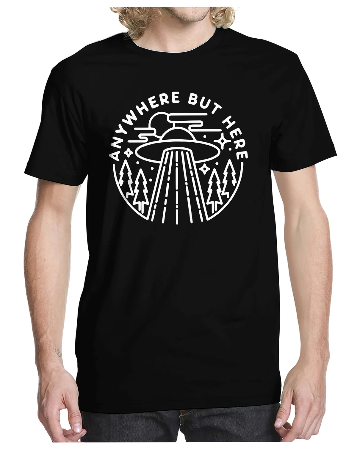 Men's Anywhere But Here Graphic T-shirt
