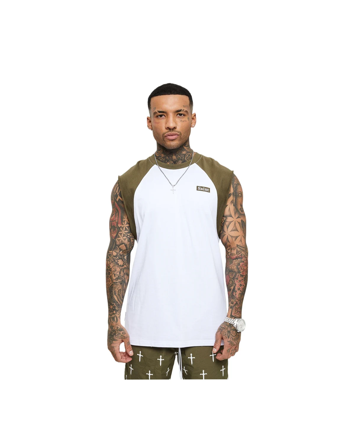 Men's Numeraire Raglan Muscle T-Shirt