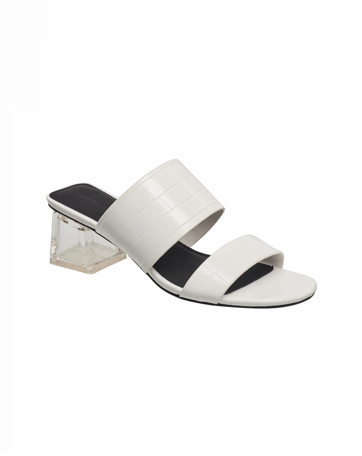 Women's Slide on Block Heel Sandals