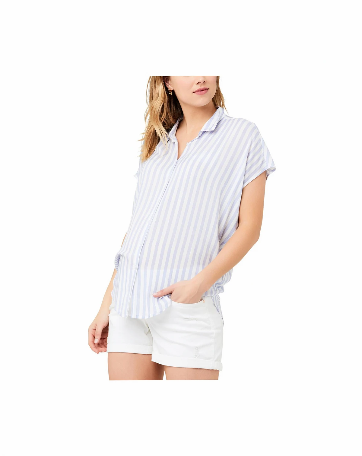 Maternity Quinn St Relaxed Shirt