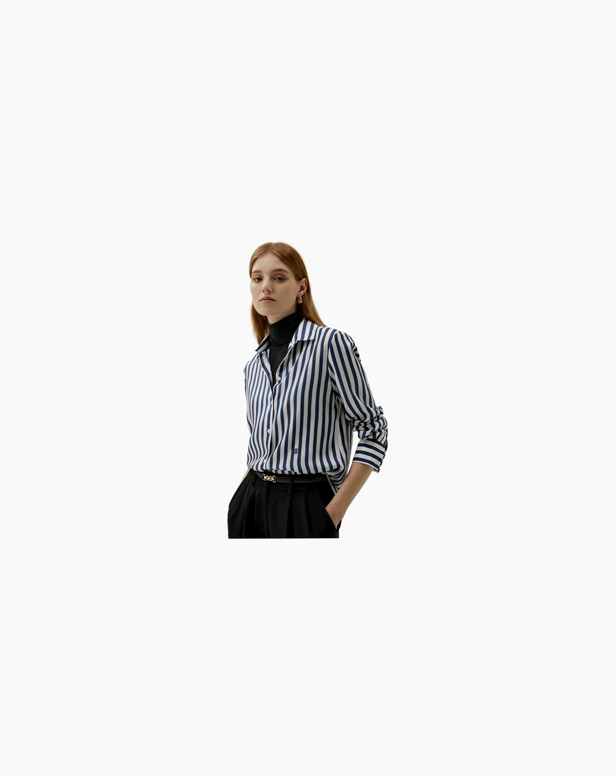 Women's The Amalfi Stripe Silk Shirt