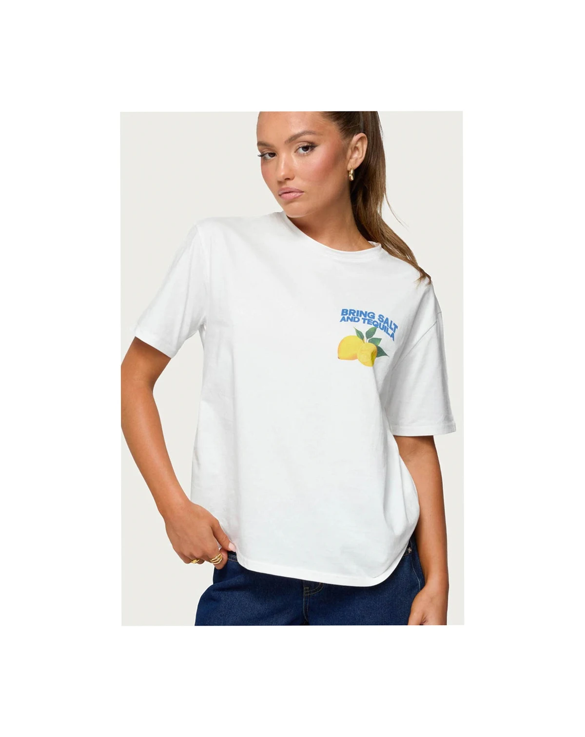Women's Let'S Make Margs Oversized T Shirt